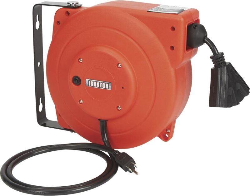 Our Take on the Ironton 40ft Retractable Extension Cord Reel