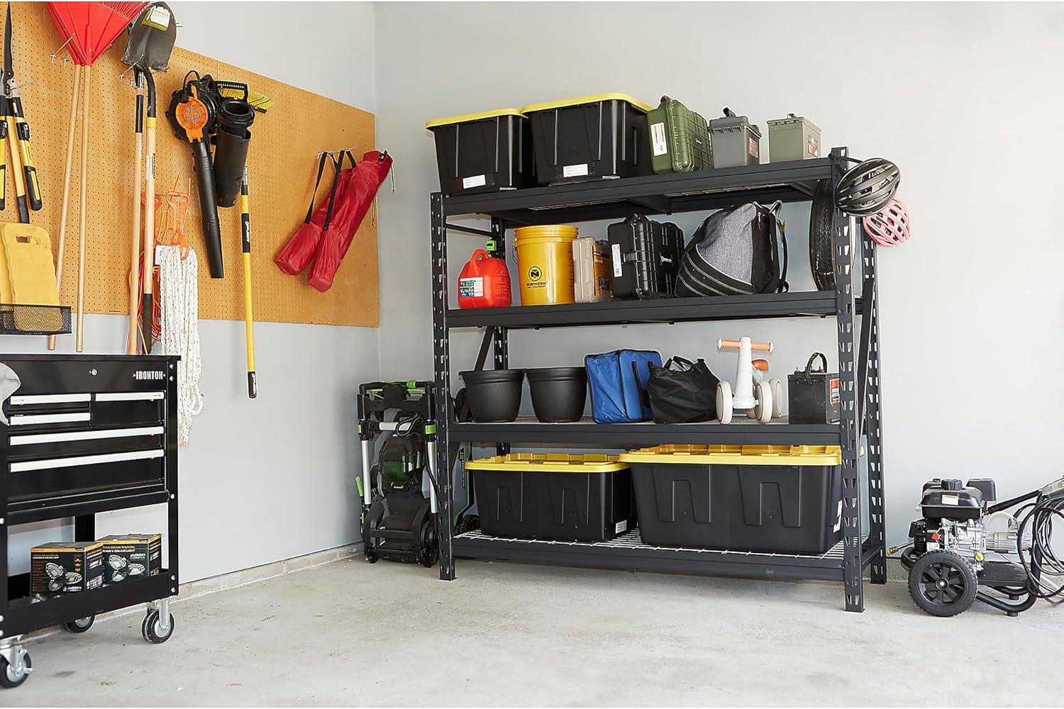 How We Organized Our Garage with Ironton's Heavy-Duty Steel Shelving
