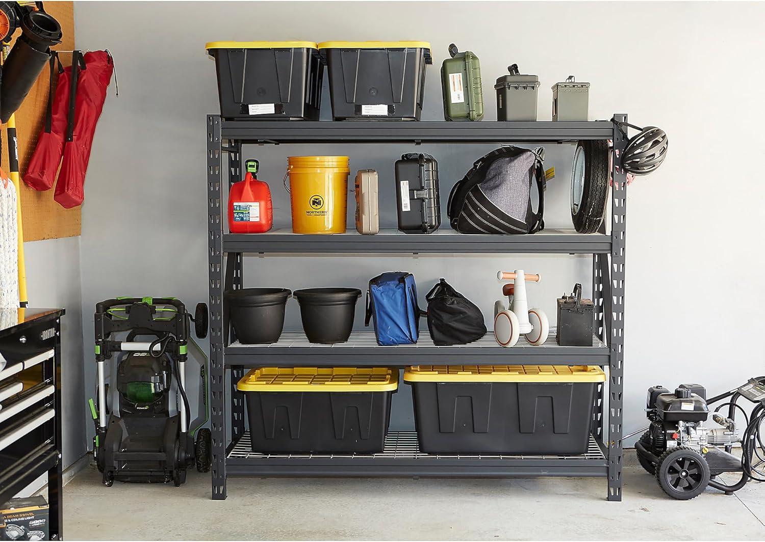 How We Organized ​Our Garage with Ironton's heavy-Duty Steel Shelving