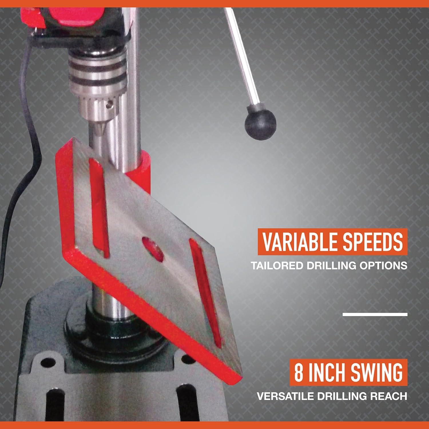 Our⁣ Hands-On ⁣Take: ironton 5-Speed ‍Benchtop Drill Press Review