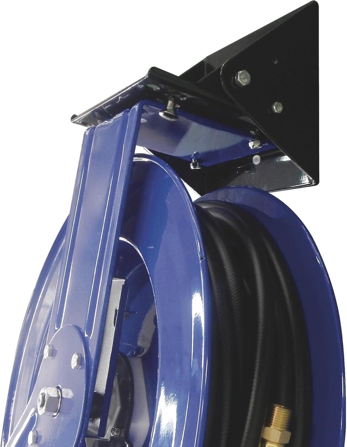 How We Improved our Setup with⁤ Ironton's Swivel Hose Reel Bracket